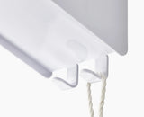 Capsule™ 2-tier White Shower Shelf