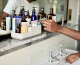 EasyStore™ Matt Ecru Bathroom Storage Caddy