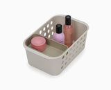 EasyStore™ Ecru Bathroom Storage Basket