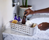 EasyStore™ Slimline Ecru Bathroom Storage Basket