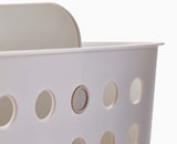 EasyStore™ Slimline Ecru Bathroom Storage Basket