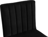 Joel Velvet Adjustable Stool Set of 2 - Luxurious Comfort with Chrome Base for Modern Spaces