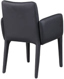 Pelle Vegan Leather Dining Chair - Stylish, Durable, and Contemporary Design for Elegant Dining Spaces