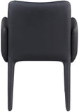 Pelle Vegan Leather Dining Chair - Stylish, Durable, and Contemporary Design for Elegant Dining Spaces
