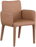 Pelle Vegan Leather Dining Chair - Stylish, Durable, and Contemporary Design for Elegant Dining Spaces