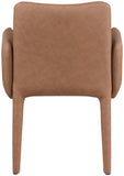 Pelle Vegan Leather Dining Chair - Stylish, Durable, and Contemporary Design for Elegant Dining Spaces