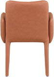 Pelle Vegan Leather Dining Chair - Stylish, Durable, and Contemporary Design for Elegant Dining Spaces