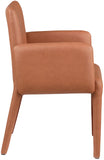 Pelle Vegan Leather Dining Chair - Stylish, Durable, and Contemporary Design for Elegant Dining Spaces