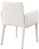 Pelle Vegan Leather Dining Chair - Stylish, Durable, and Contemporary Design for Elegant Dining Spaces