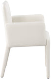 Pelle Vegan Leather Dining Chair - Stylish, Durable, and Contemporary Design for Elegant Dining Spaces