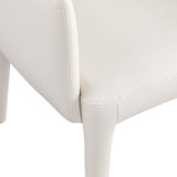 Pelle Vegan Leather Dining Chair - Stylish, Durable, and Contemporary Design for Elegant Dining Spaces