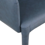 Pelle Vegan Leather Dining Chair - Stylish, Durable, and Contemporary Design for Elegant Dining Spaces