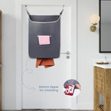 Door Hanging Laundry Bag - Grey - XL