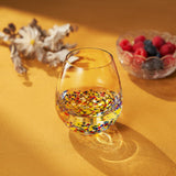 Large Stemless Wine Glasses – Set of 2-14oz