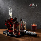 Middle Finger Whiskey Decanter Set With Whiskey Stones - Scotch