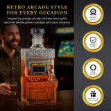 Arcade Machine Whiskey Decanter | Crystal Liquor Dispenser