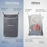 Door Hanging Laundry Bag - Grey - L