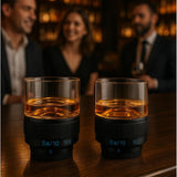 The Wine Savant Camera Lens Whiskey Glasses |Set of 2