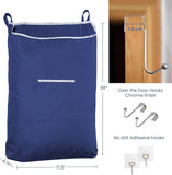 Door Hanging Laundry Bag - Navy - L