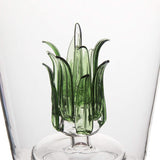 Tequila Decanter Tequila Glasses Set, 6 Agave Sipping Shot Glass (Agave)