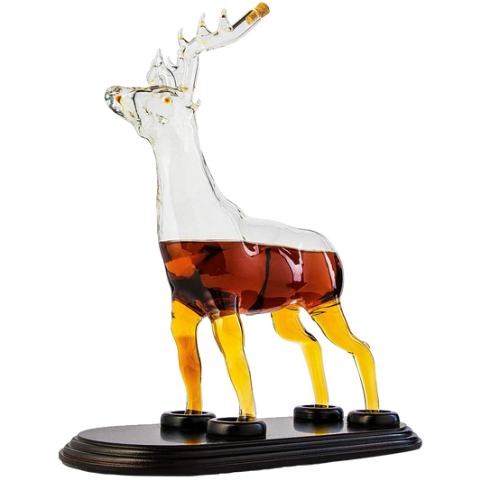 Stag Antler Crystal Decanter - 750ml