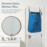 Door Hanging Laundry Bag - Light Blue - XL