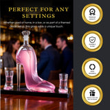 Heel Stiletto High Heels Whiskey and Wine Decanter