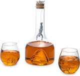 Shark Wine & Whiskey Decanter & Glasses Set - 1000ml