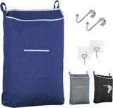 Door Hanging Laundry Bag - Navy Blue - XL
