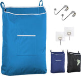 Door Hanging Laundry Bag - Light Blue - XL