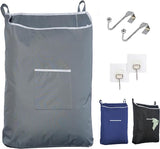 Door Hanging Laundry Bag - Grey - L