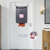Door Hanging Laundry Bag - Grey - L