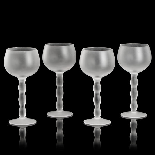 The Wine Savant Aesthetic Cloud Elegant Crystal Wine - 7 oz Rim