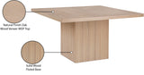 Belinda Dining Table - Stylish Round Solid Wood Design with Fluted Base for Contemporary Spaces