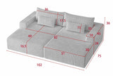 ALARA 102" Oversized Sofa