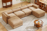 PERTH 142" Sofa 4 Seater with 2 Ottoman