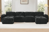 MYLO 140" 4-Seater Sofa with 2 Ottomans