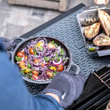 ZWILLING BBQ+ 3-pc Silicone Grill Mat & Gloves Set