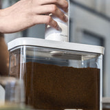 ZWILLING Fresh & Save Cube Boxes, Plasic, Airtight Dry Food Storage Container, Medium Tall Cube, 2M Container, 1.9-qt
