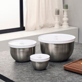 ZWILLING Fresh & Save BOWLS 3-pc Stainless Steel Vacuum Bowl Set