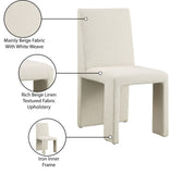 Benson Dining Chair Set of 2 – Elegant Art Deco Design with Plush Upholstery for Dining Rooms