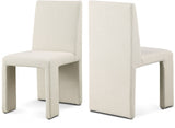 Benson Dining Chair Set of 2 – Elegant Art Deco Design with Plush Upholstery for Dining Rooms