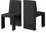 Benson Dining Chair Set of 2 – Elegant Art Deco Design with Plush Upholstery for Dining Rooms