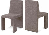 Benson Dining Chair Set of 2 – Elegant Art Deco Design with Plush Upholstery for Dining Rooms