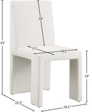 Benson Dining Chair Set of 2 – Elegant Art Deco Design with Plush Upholstery for Dining Rooms