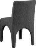 Gramercy Dining Chairs Set of 2 - Elegant Art Deco Design with Sturdy Iron Frame for Timeless Style