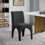Gramercy Dining Chairs Set of 2 - Elegant Art Deco Design with Sturdy Iron Frame for Timeless Style