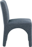 Gramercy Dining Chairs Set of 2 - Elegant Art Deco Design with Sturdy Iron Frame for Timeless Style