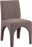 Gramercy Dining Chairs Set of 2 - Elegant Art Deco Design with Sturdy Iron Frame for Timeless Style