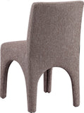 Gramercy Dining Chairs Set of 2 - Elegant Art Deco Design with Sturdy Iron Frame for Timeless Style